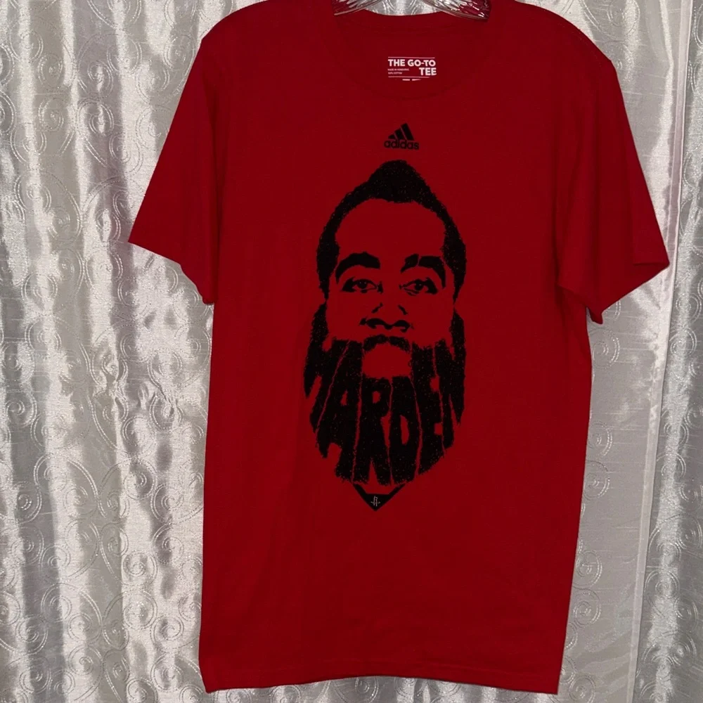 Adidas Houston Rockets James Harden Player Shirt Men’s Size Medium 🔥 YB8